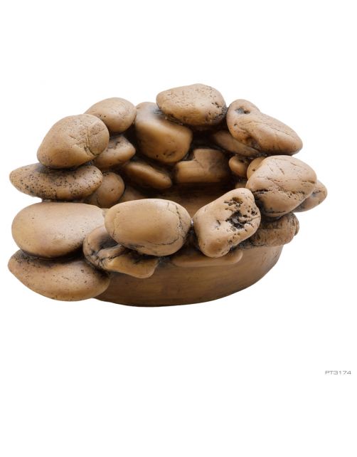 Exo Terra Frog Kiezelsteen Waterschaal - Drinkbak - 6x16.5x14.5 cm 110 ml Large