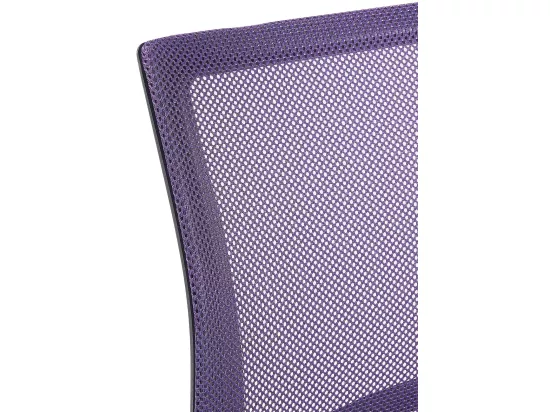 Chaise de bureau - Similicuir - Violet - Genius
