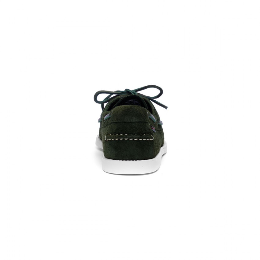 DOCKSIDES PORTLAND FLESH OUT Green Dk Depths-Chaussures bateau pour homme en suede Portland