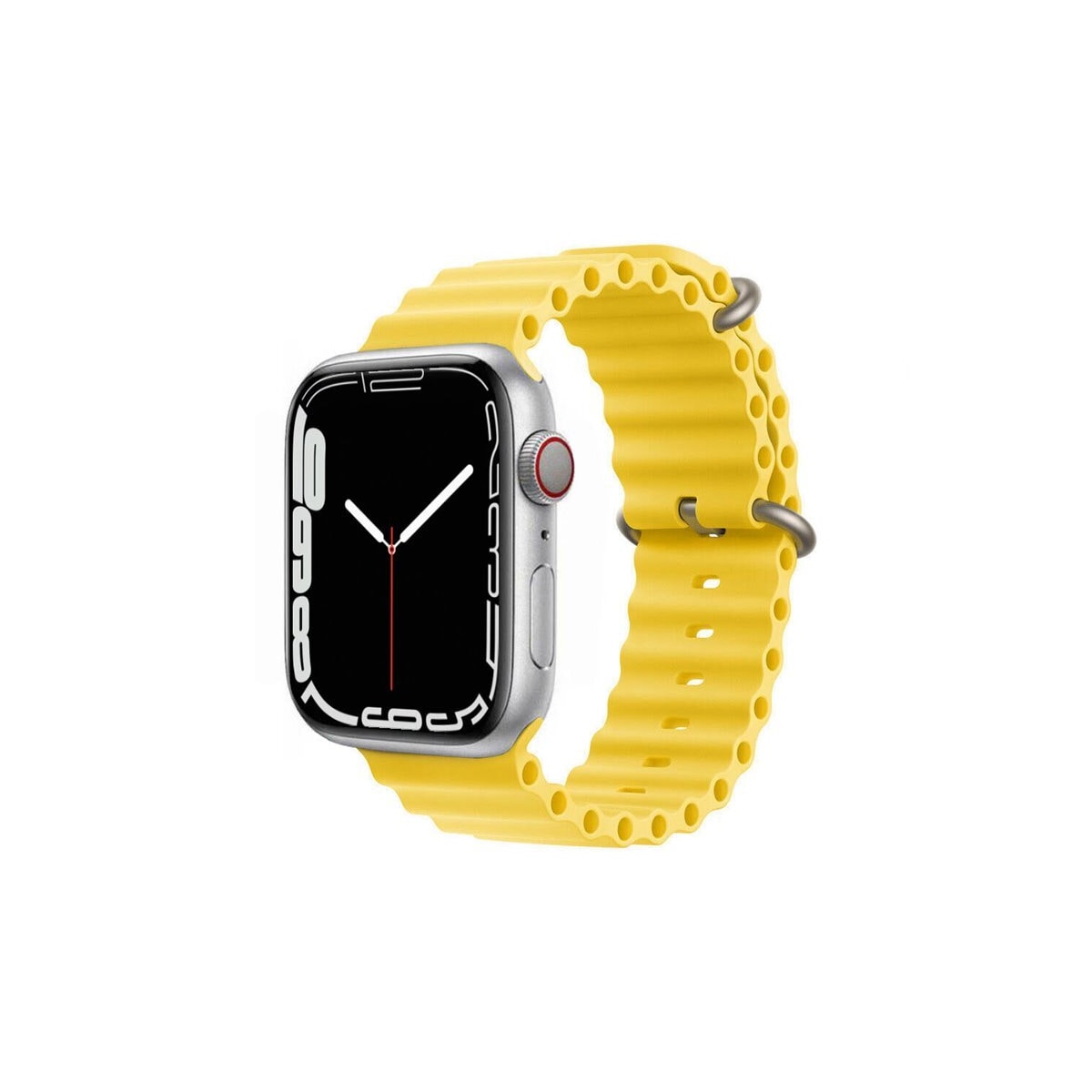 RIB Sport Armbånd Apple Watch 7 (45mm) - Midnight