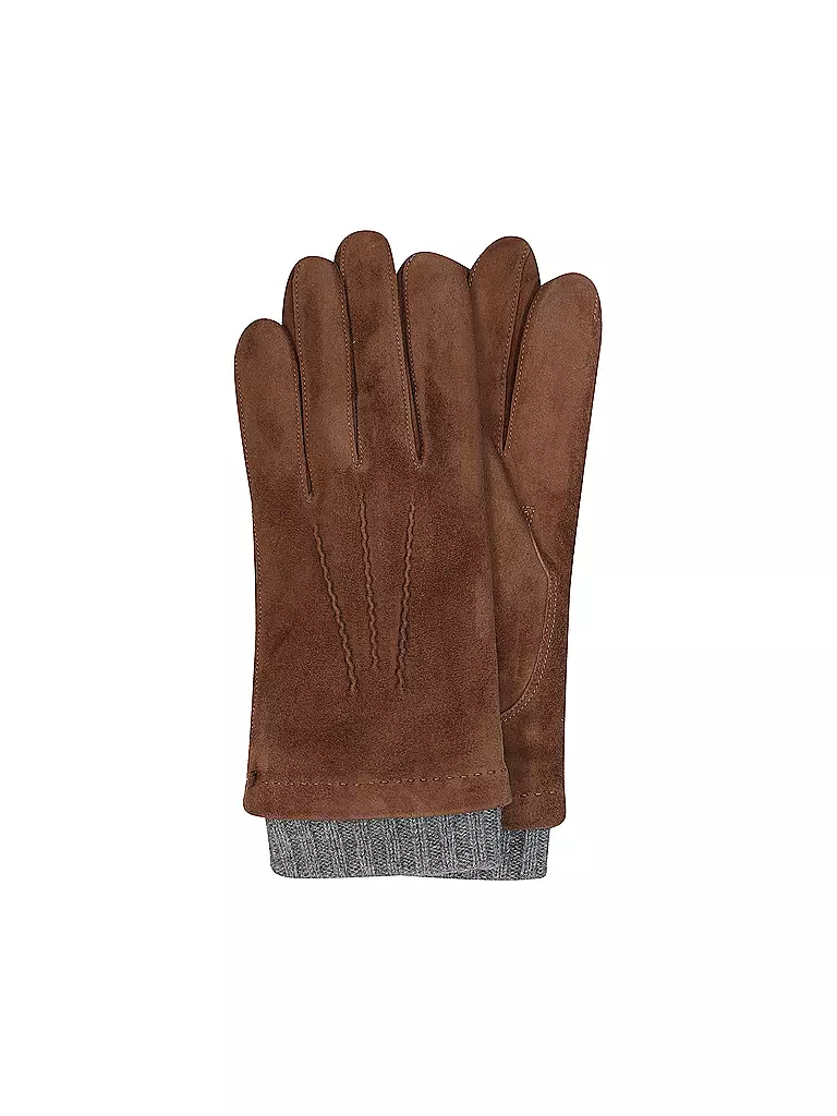 TR-HANDSCHUHE Lederhandschuhe braun