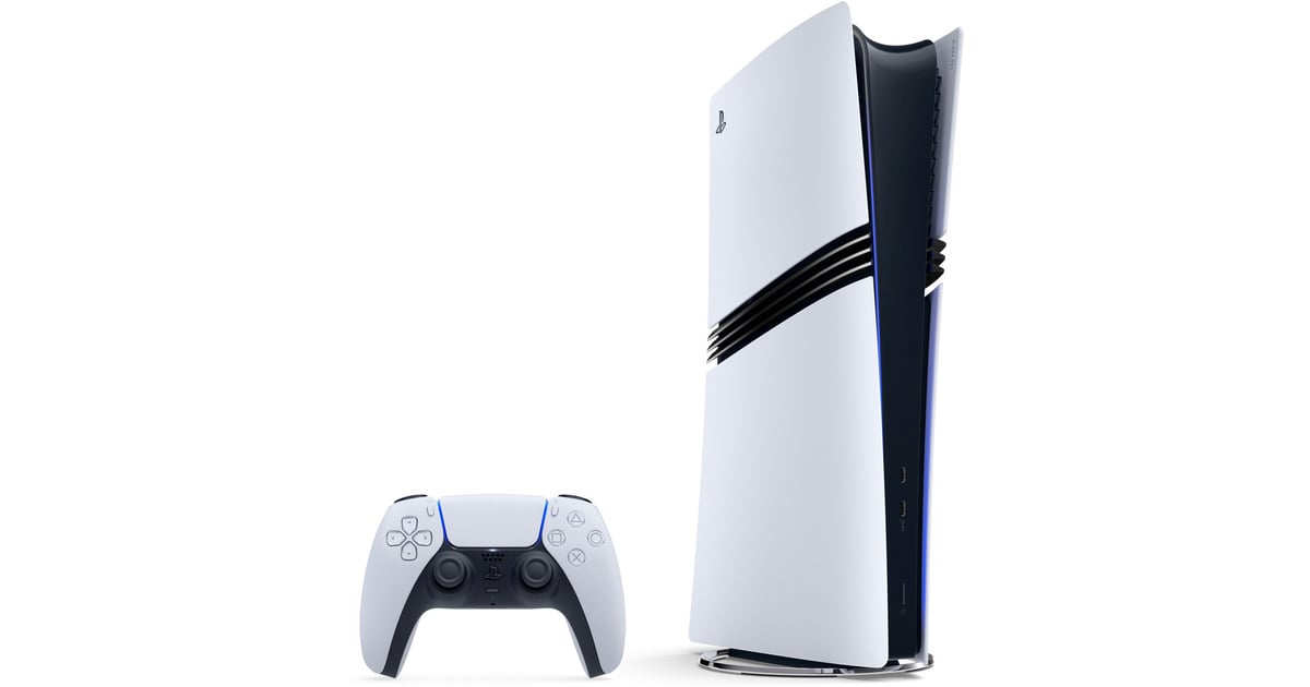 SonyPlayStation 5 Pro Digital Edition - 2 TB spelconsole  (Wit/zwart)