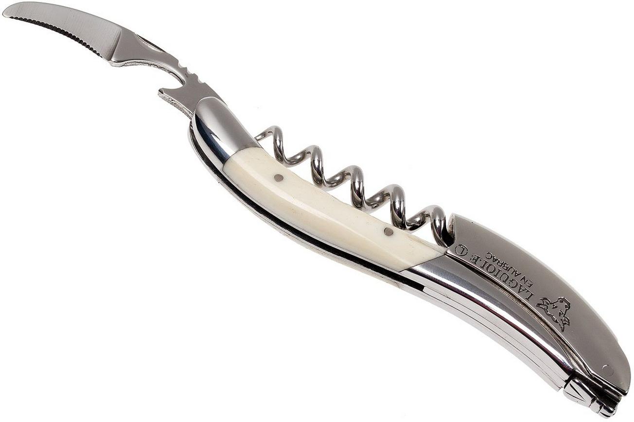 Laguiole en Aubrac Sommeliermes koeienbeen wit, SOM99OSI-LSI1