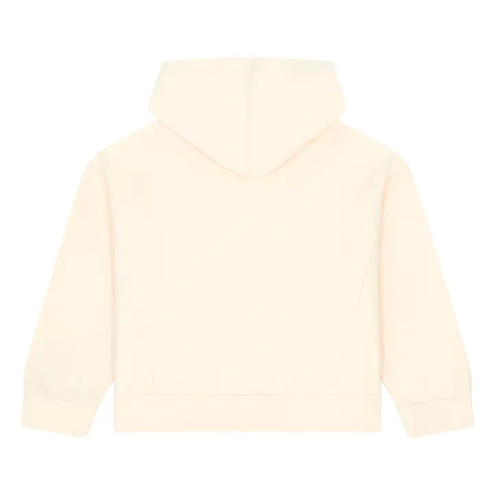 Hundred Pieces Sweat A Capuche en Coton Bio | Ecru
