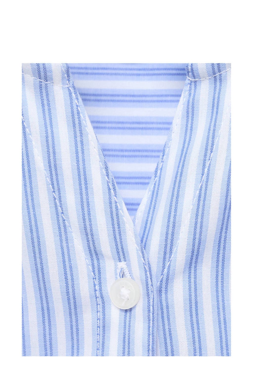 Mango Kids blouse lichtblauw