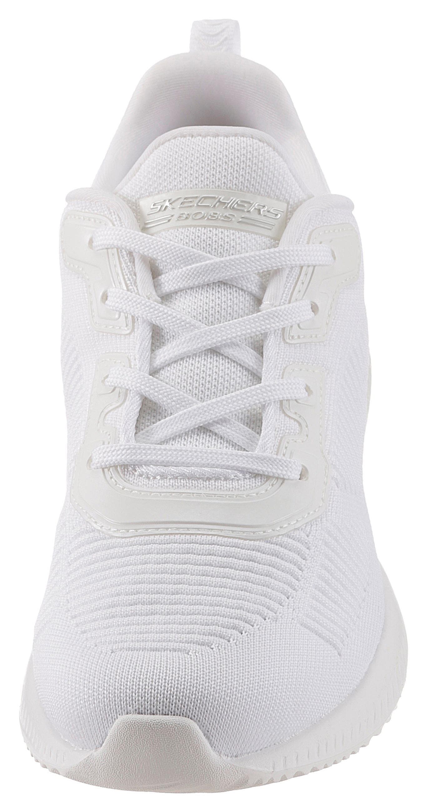 Skechers Sneaker »Bobs Squad - Tough Talk«  Freizeitschuh, Halbschuh, Schnürschuh mit Skech-Knit