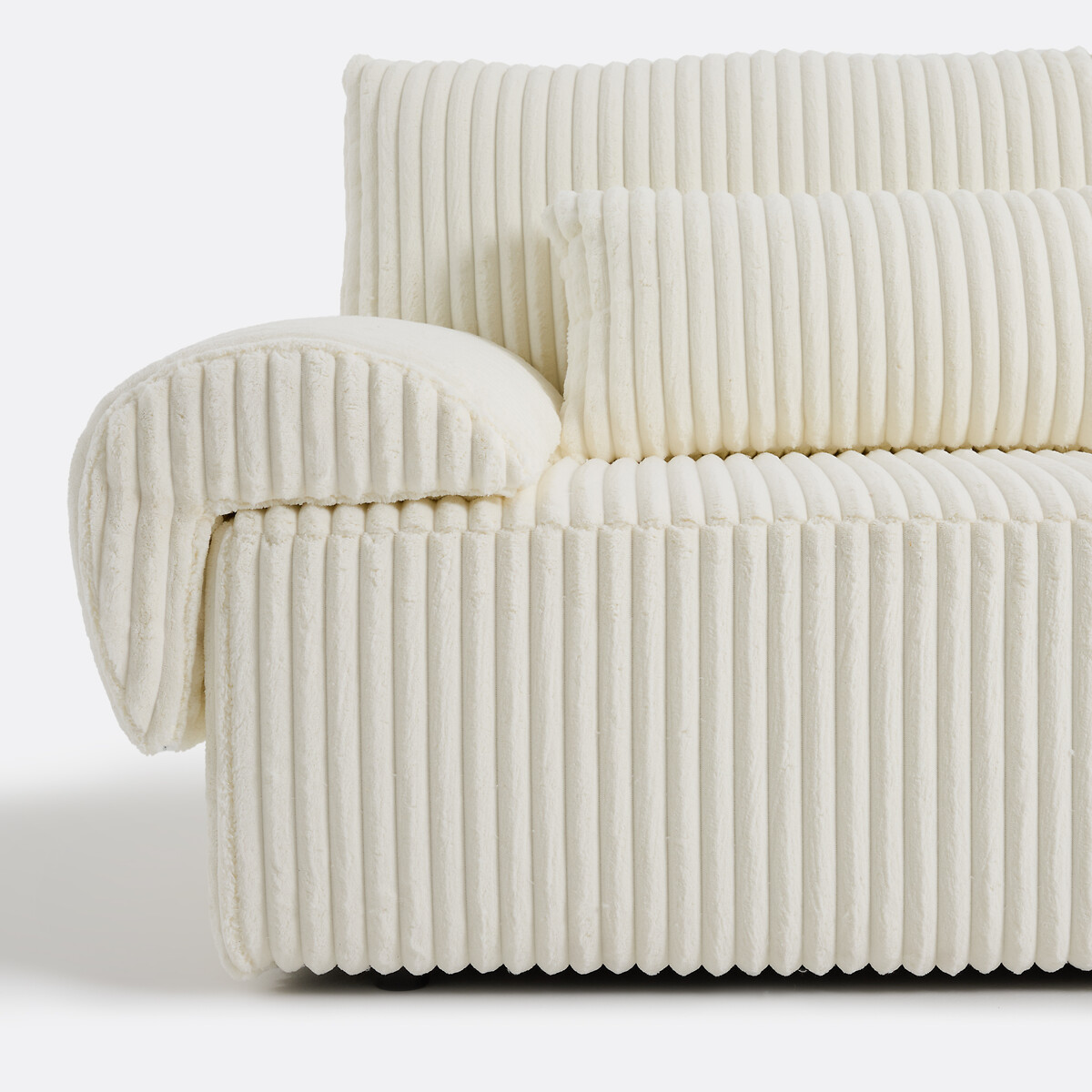 LA REDOUTE INTERIEURS<br>Sofá de 3 lugares. Veludo XL, Maona