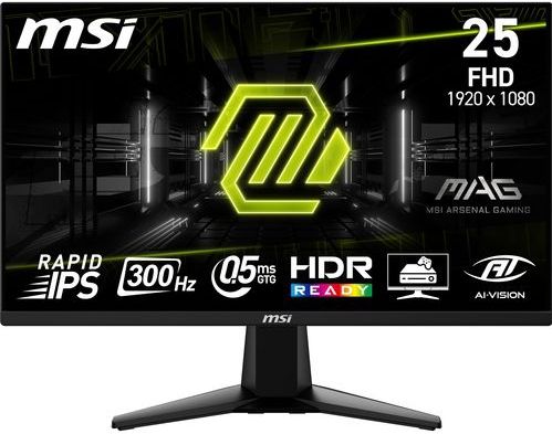 MSI - MAG 255XF - Gaming Monitor - 24,5 Inch - FHD - Zwart