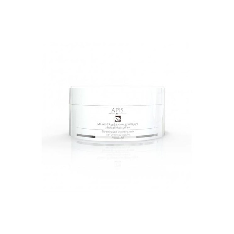 Apis Adstringerend gladmakend masker met witte klei en zink 200 ml