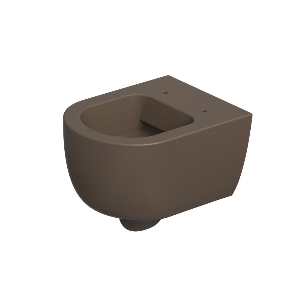 Xenz Gio randloos toilet 52cm met vortexspoeling en zitting coffee mat