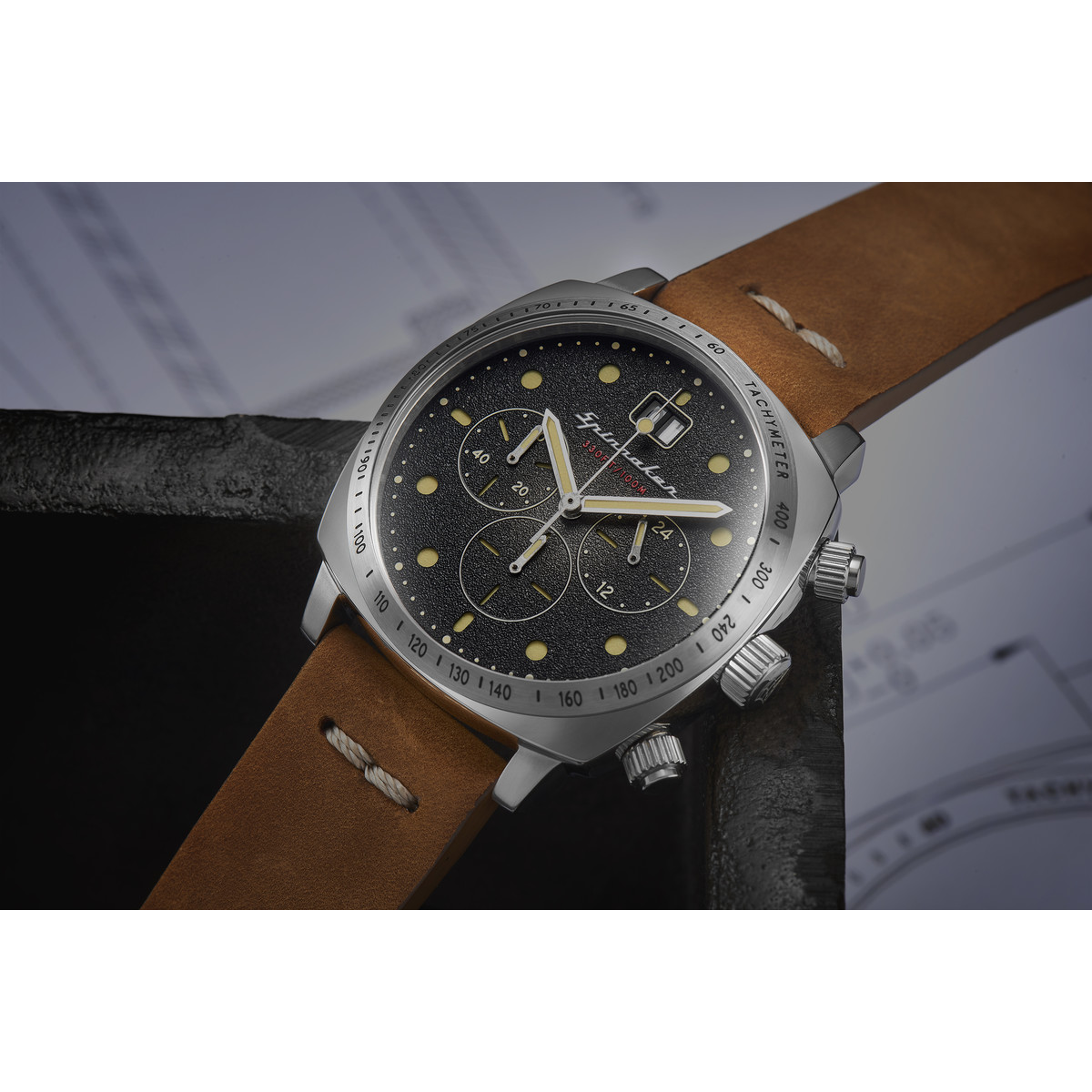 Montre SPINNAKER Bracelet Cuir