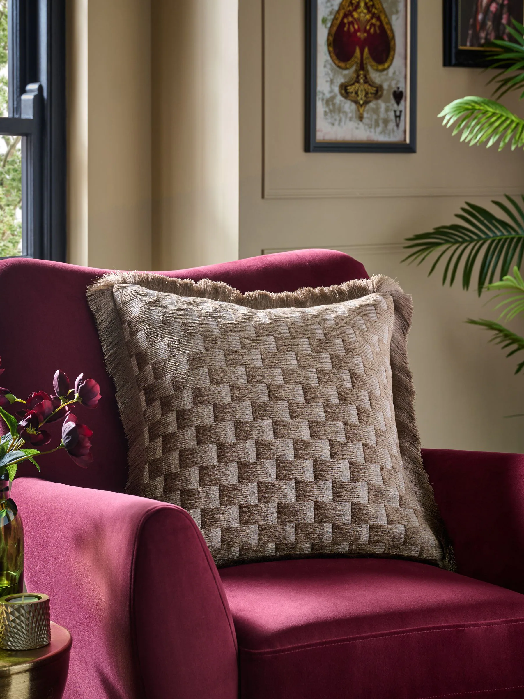 Lenny Jacquard Cushion