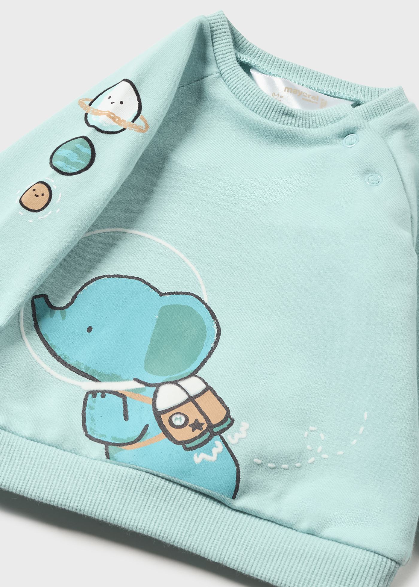 Conjunto de moletom Better Cotton de 4 peças para recém-nascidos