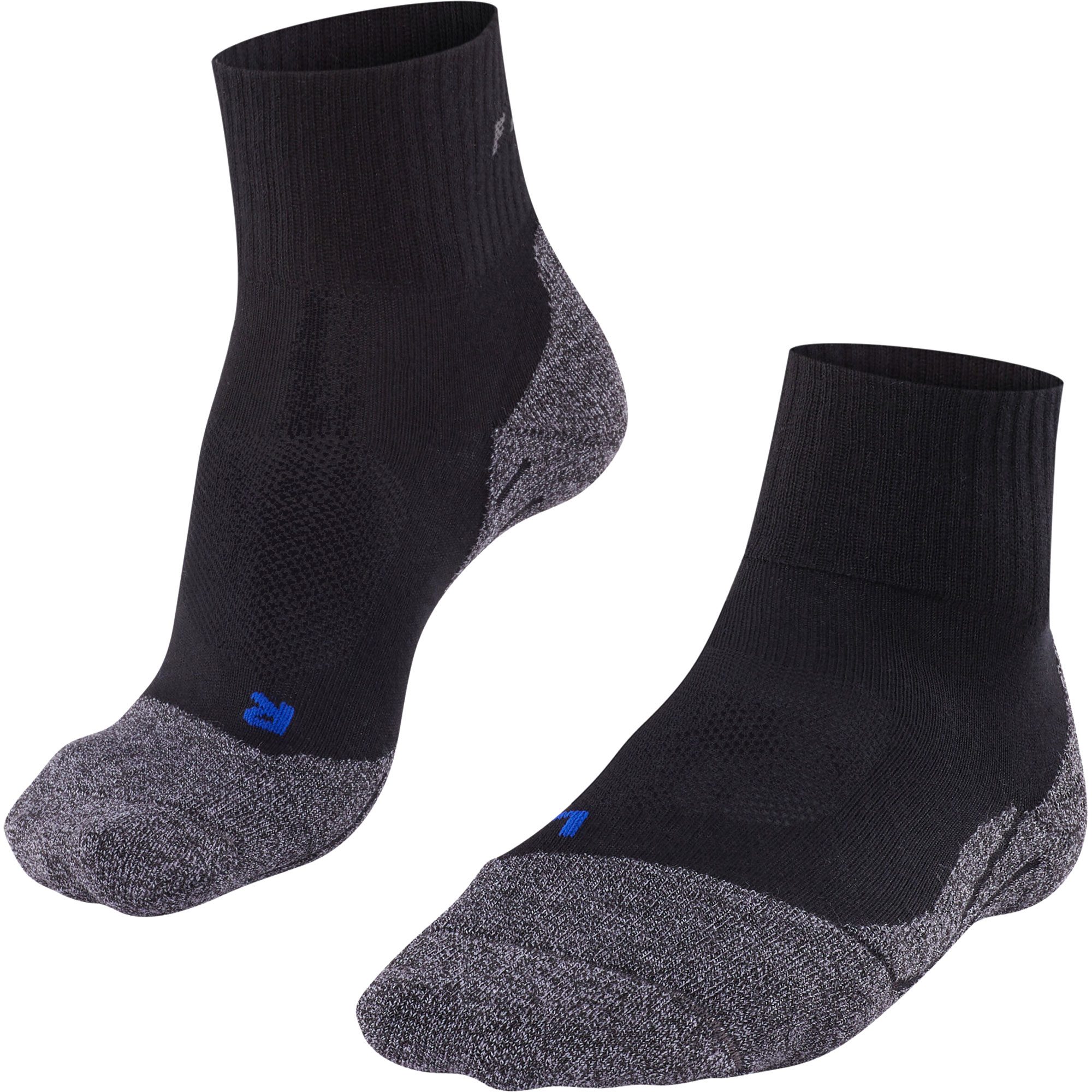 Falke TK2 Cool Short Wandersocken Herren schwarz