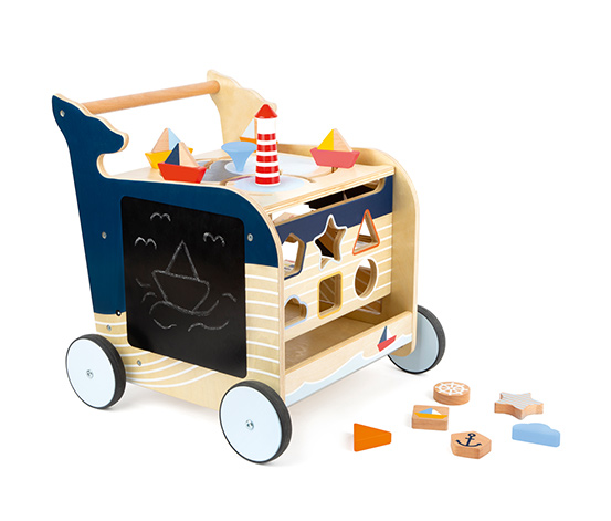 small foot Activity Lauflernwagen »Wal«