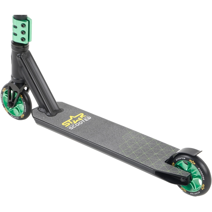 Star Scooter Roller Stunt Trick 110mm Semi Prof schwarz