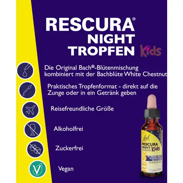 Bachblüten NIGHT Kids Tropfen