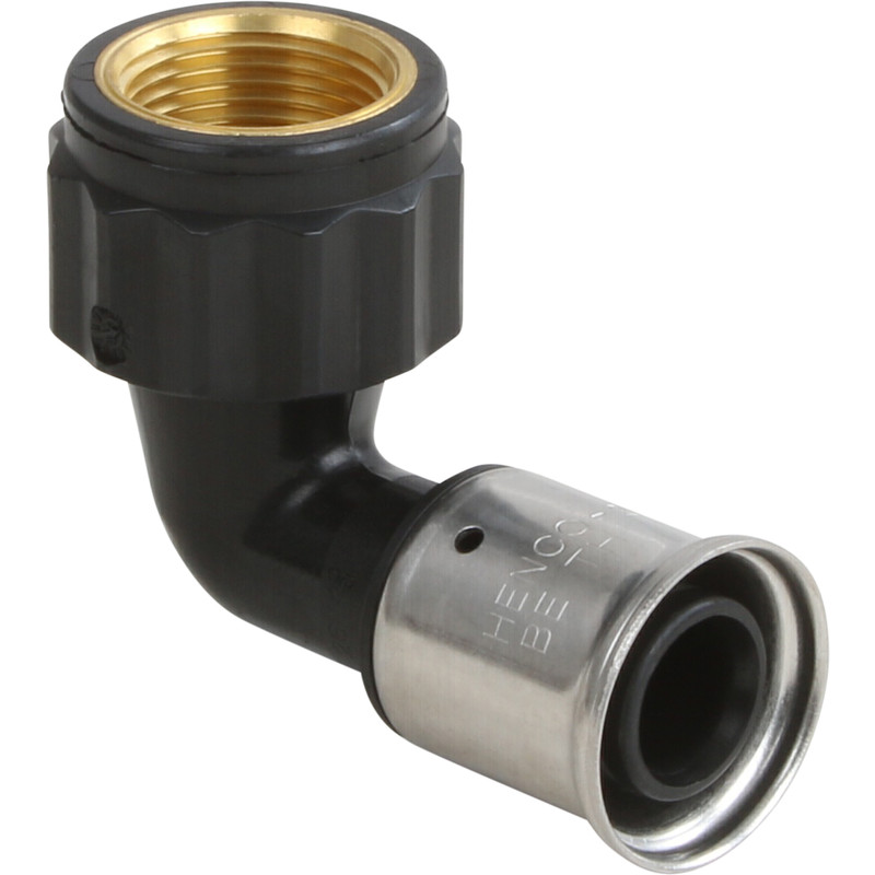 Henco pers schroefbus haaks 90° 3/4