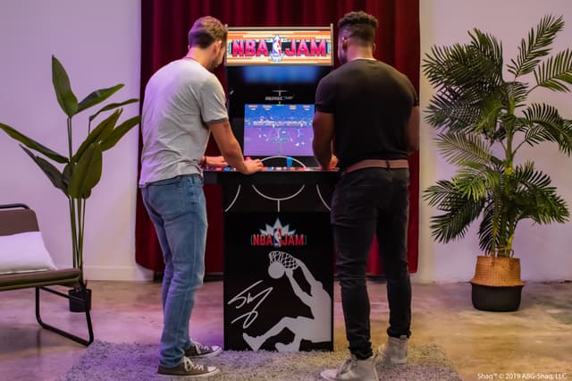 Arcane 1 UP NBA Jam arkademaskine Shaq-Edition