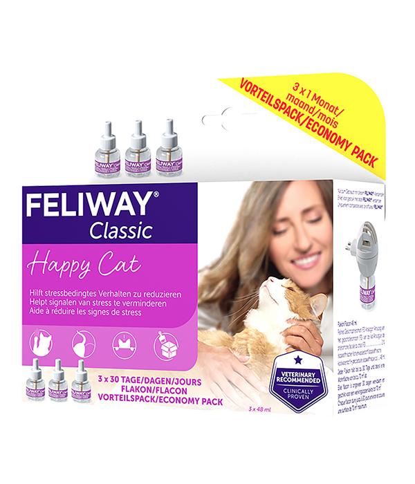 FELIWAY® Classic Nachfüllflakon, 3er-Set