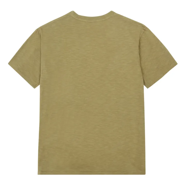 Velva Sheen T-shirt Rolled Coton | Vert olive