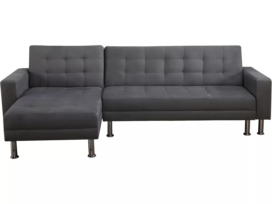 Canapé d'angle convertible et réversible 