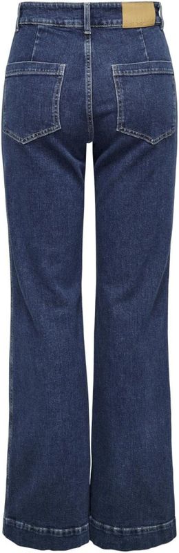 Only - Onljuicy Hw Wide Pocket Dnm Jeans Cro - Dames - Jeans