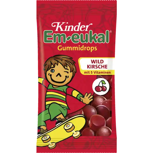 Wildkirsche-Gummidrops mit 5 Vitaminen