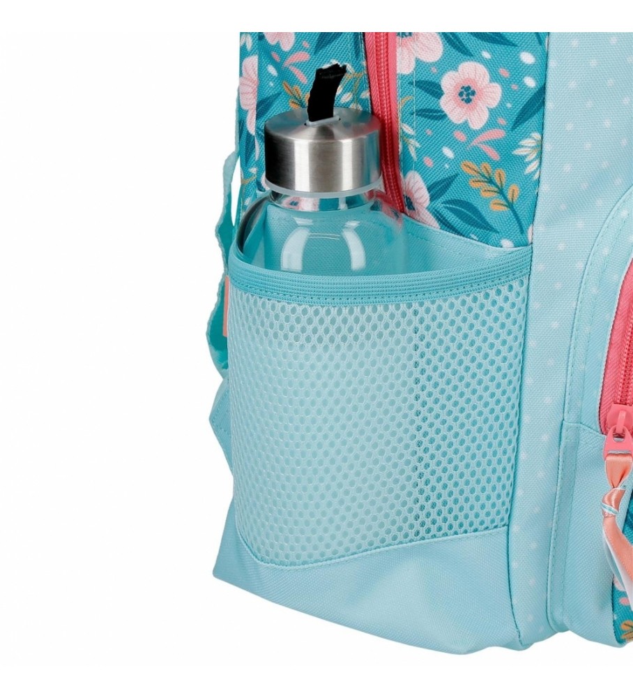 Movom Mochila Escolar Movom Never Stop Dreaming Dos Compartimentos adaptable azul