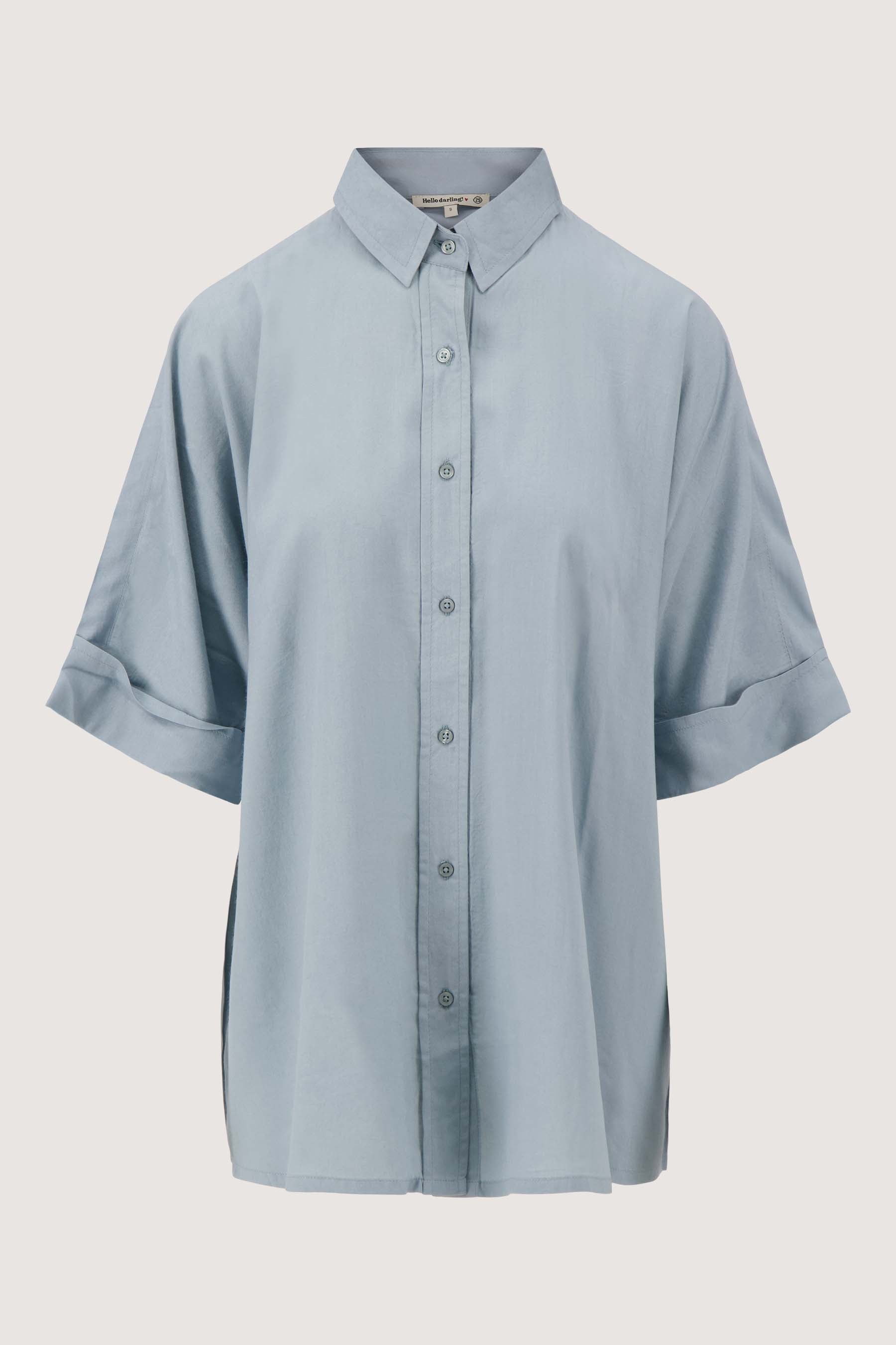 boxy model blouse