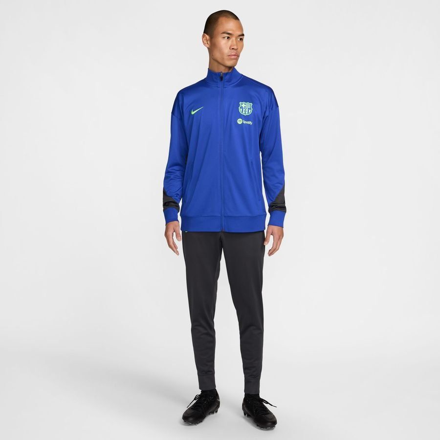 FC Barcelone Survêtement Dri-FIT Strike 3ème - Bleu Royal/Gris/Vert