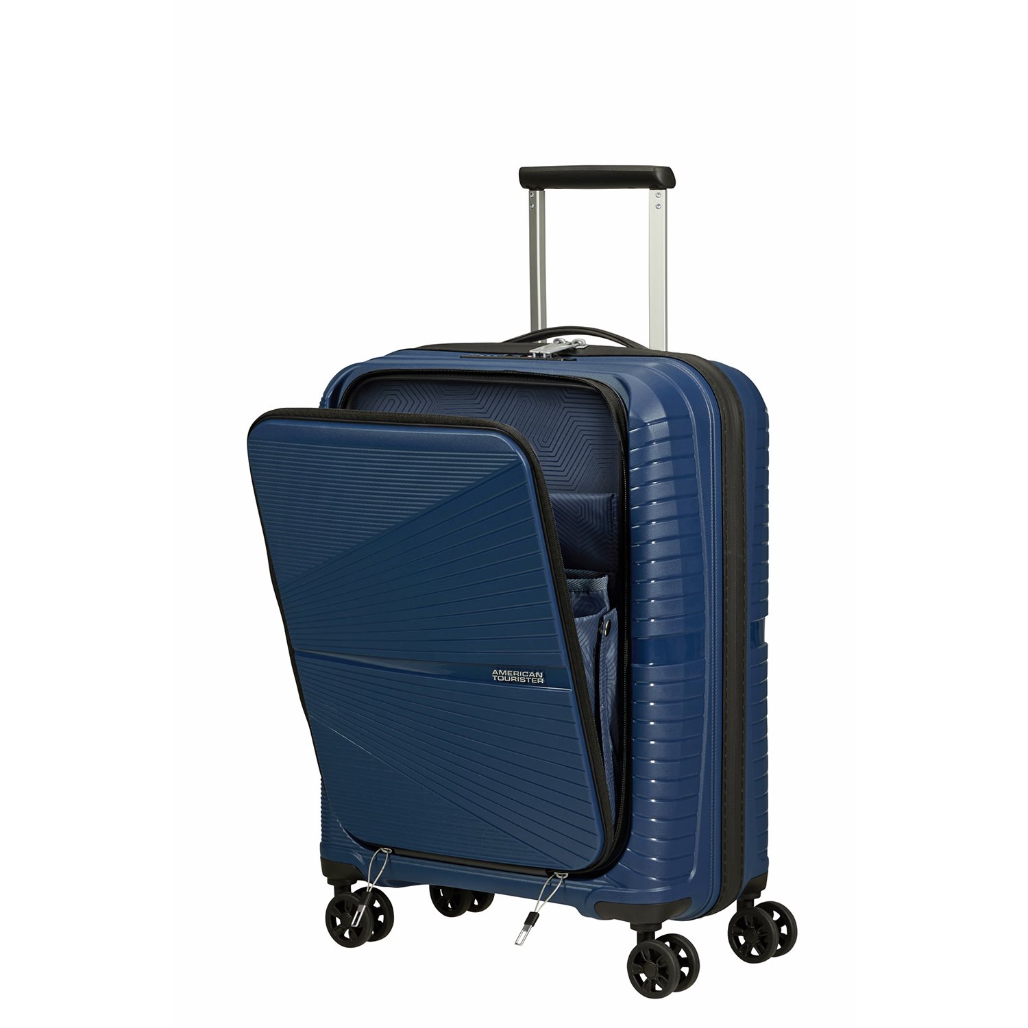 American Tourister Airconic Spinner 55 Neon Frontloader 15.6'' midnight navy