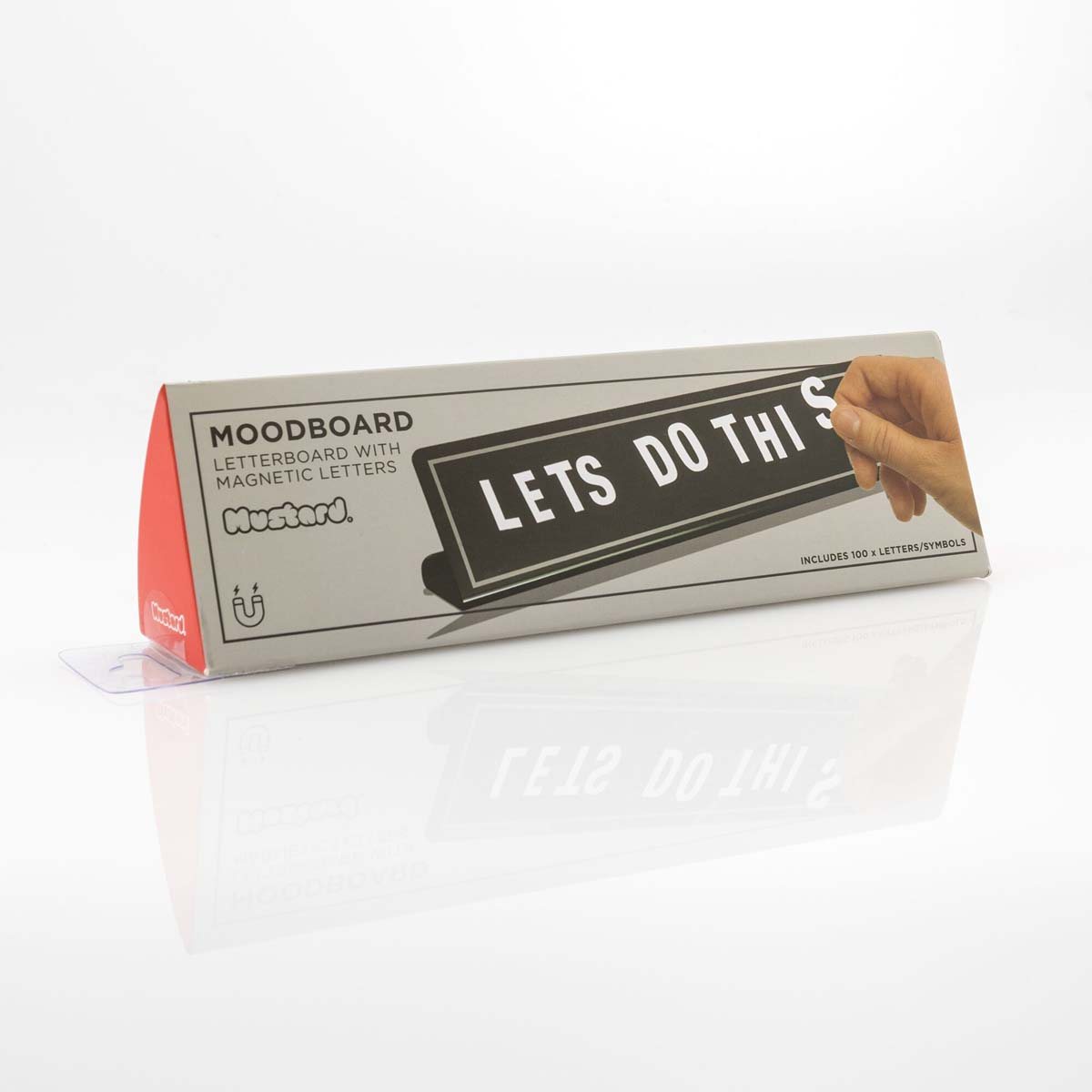 Mini magnetic letterboard