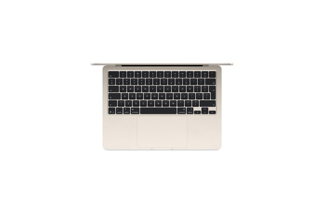 Apple Notebook »Air 13 2025 M4 8C GPU / 16 GB / 256 GB Starlight«