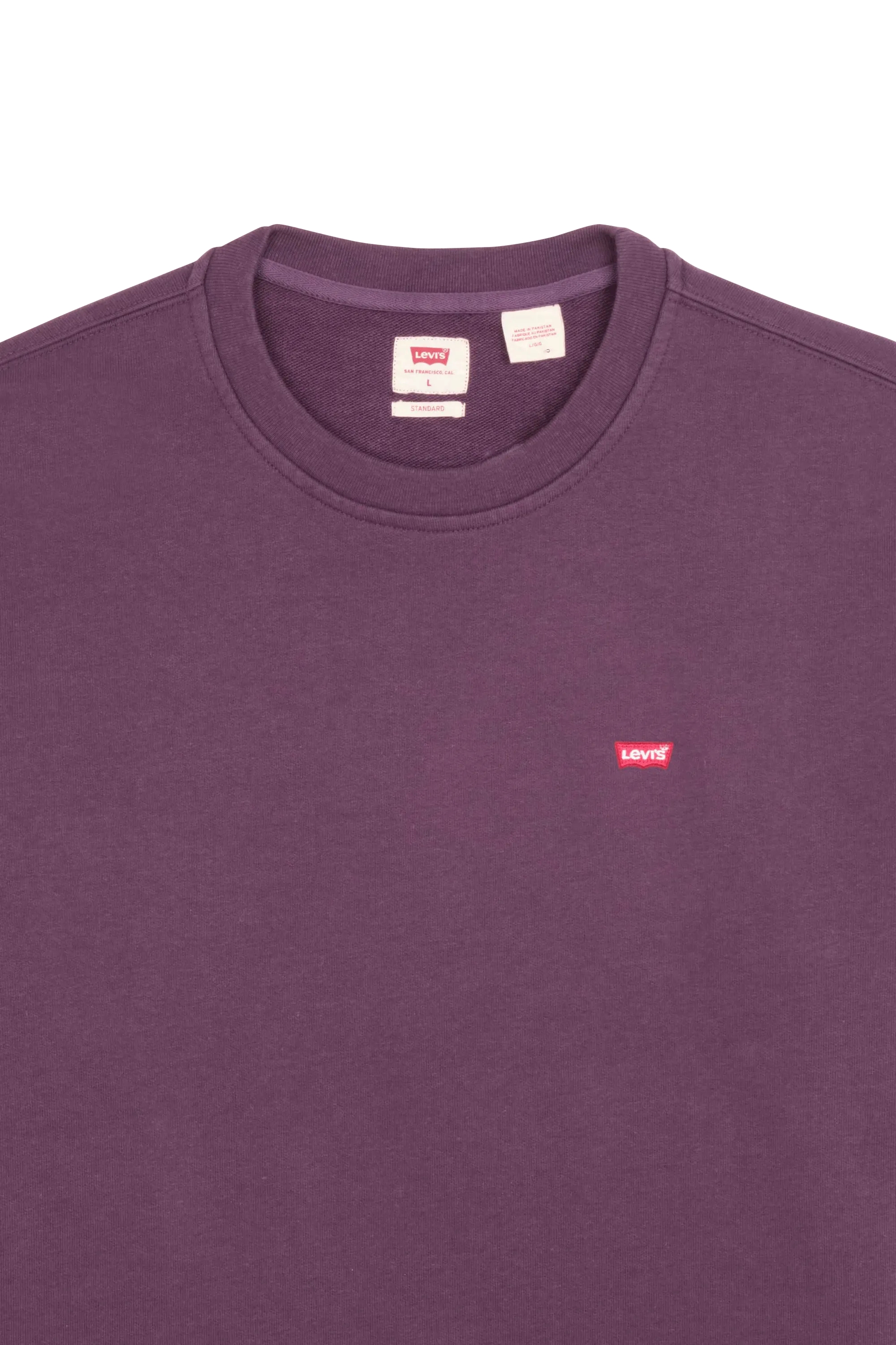 LEVI'S Sweatshirt THE ORIGINAL HM CREW Violet