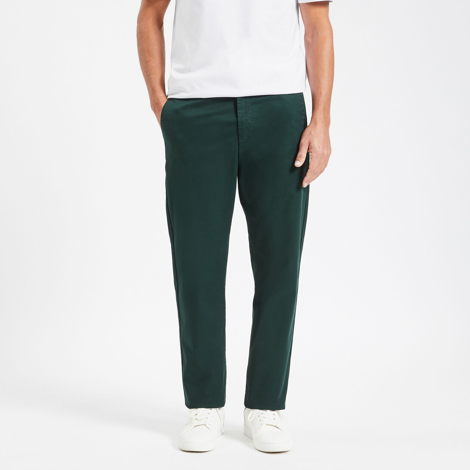 Pantalon chino regular 'le parfait by JULES' Vert