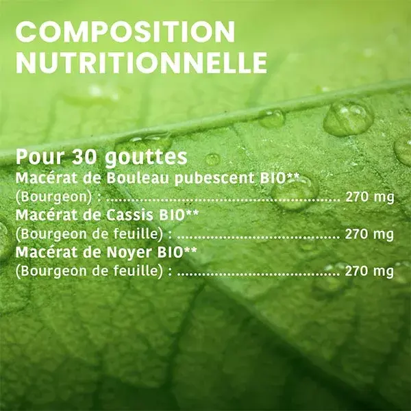 Santarome Bio - Tri Complexo de Botões de Alergia Orgânicos - Frasco de 30ml
