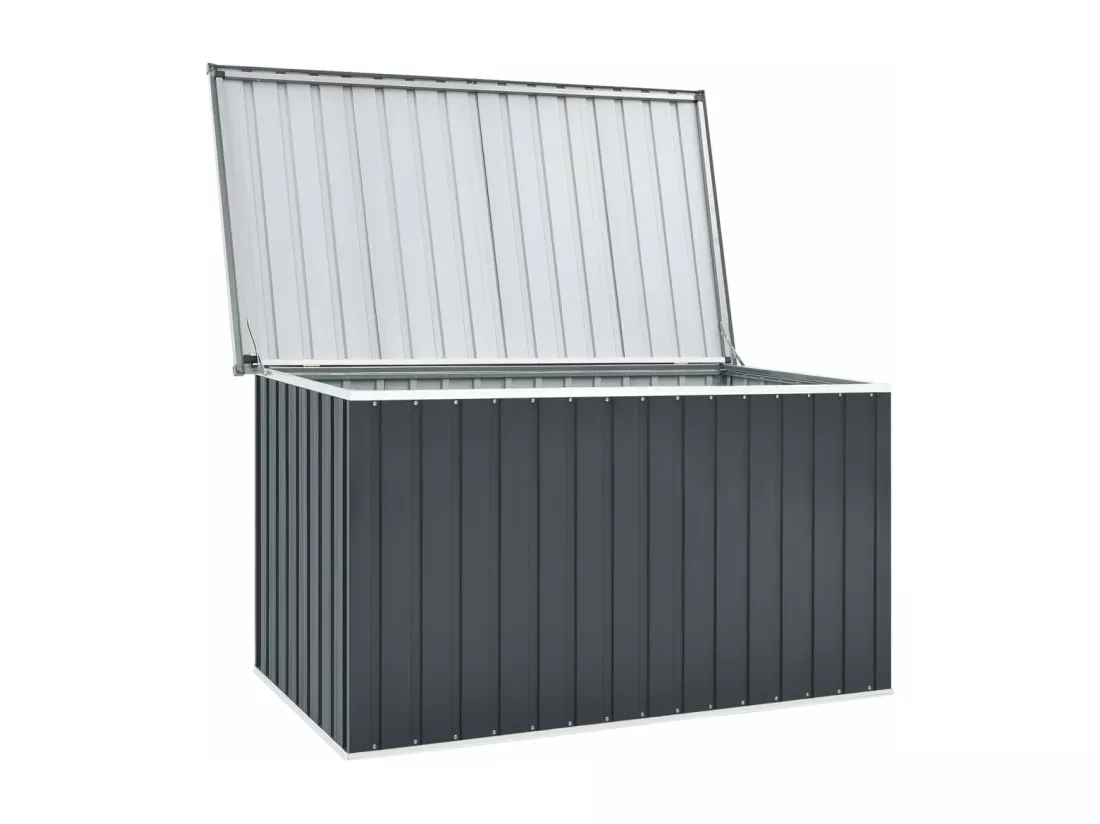 Boîte de rangement de jardin Gris 171x99x93 cm