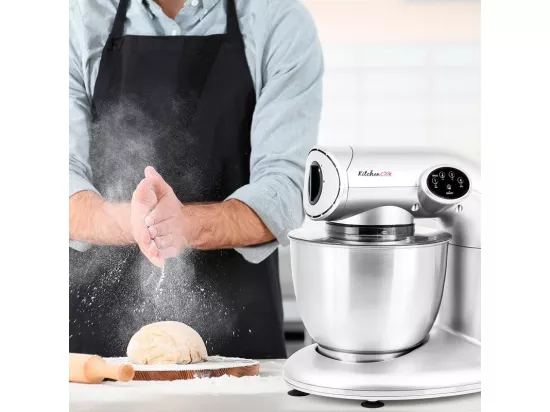 Robot Pétrin Avec Bol Inox 5 L Ak80 Kitchencook Gris