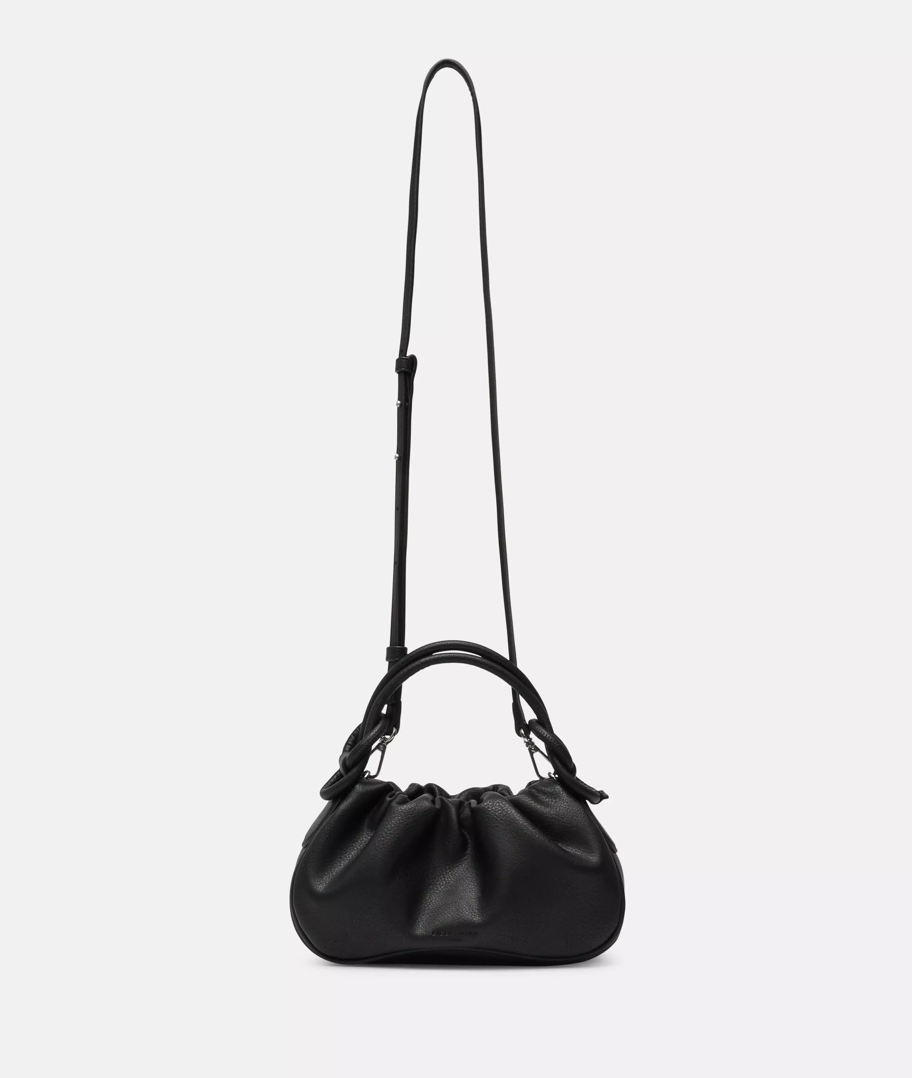 Mimi Hobo XS Small leather-look bag with authentic grain