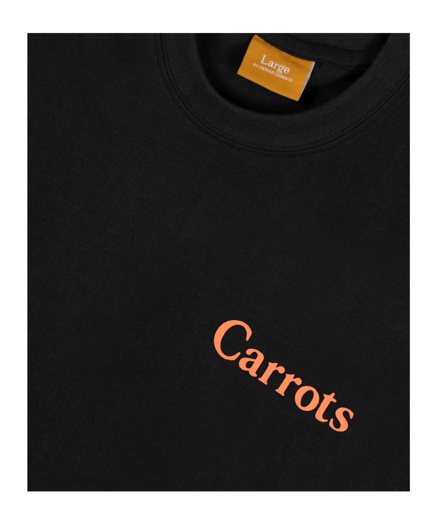 Carrots Wordmark T-Shirt Schwarz