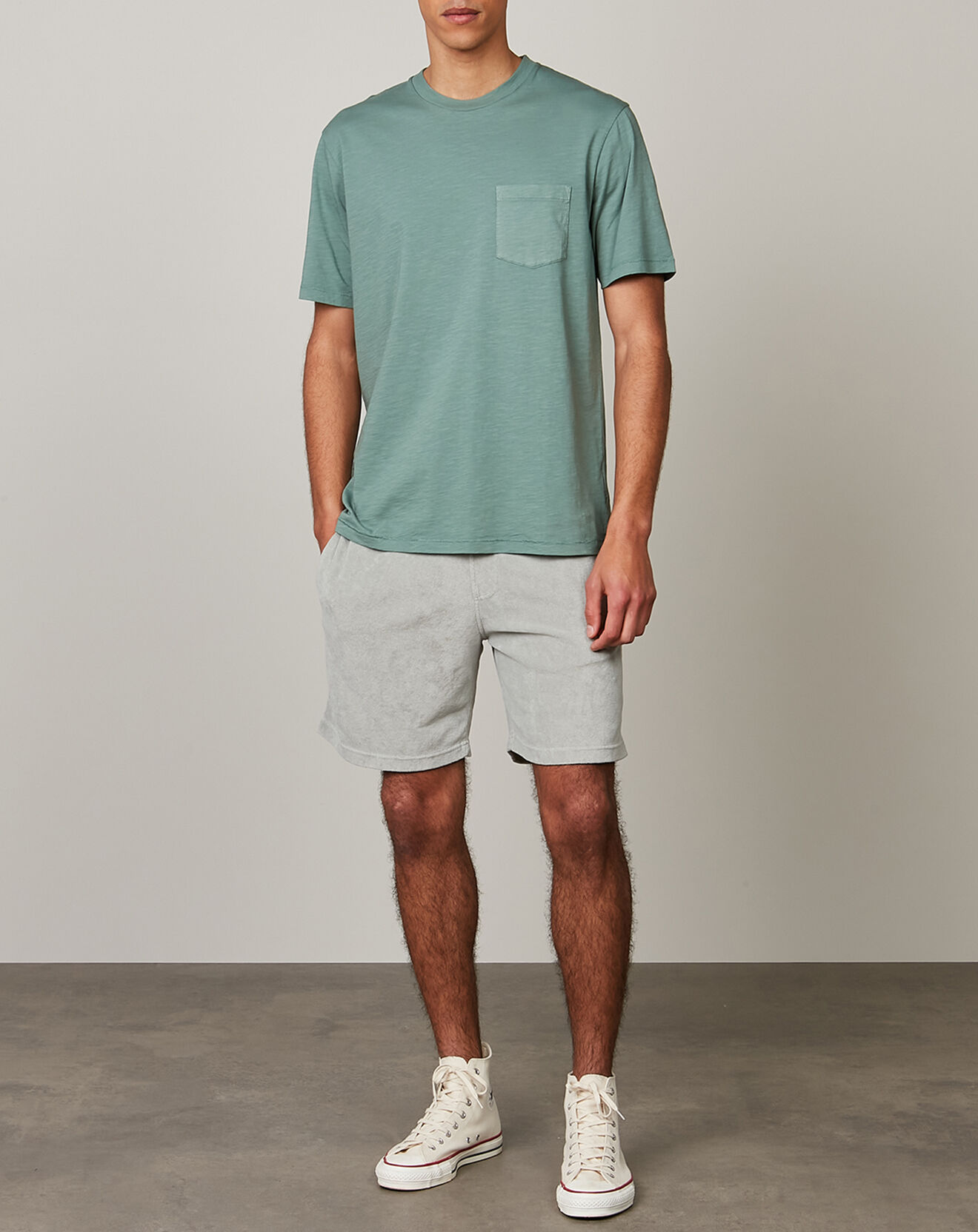 Hartford T-Shirt Pocket Crew cactus