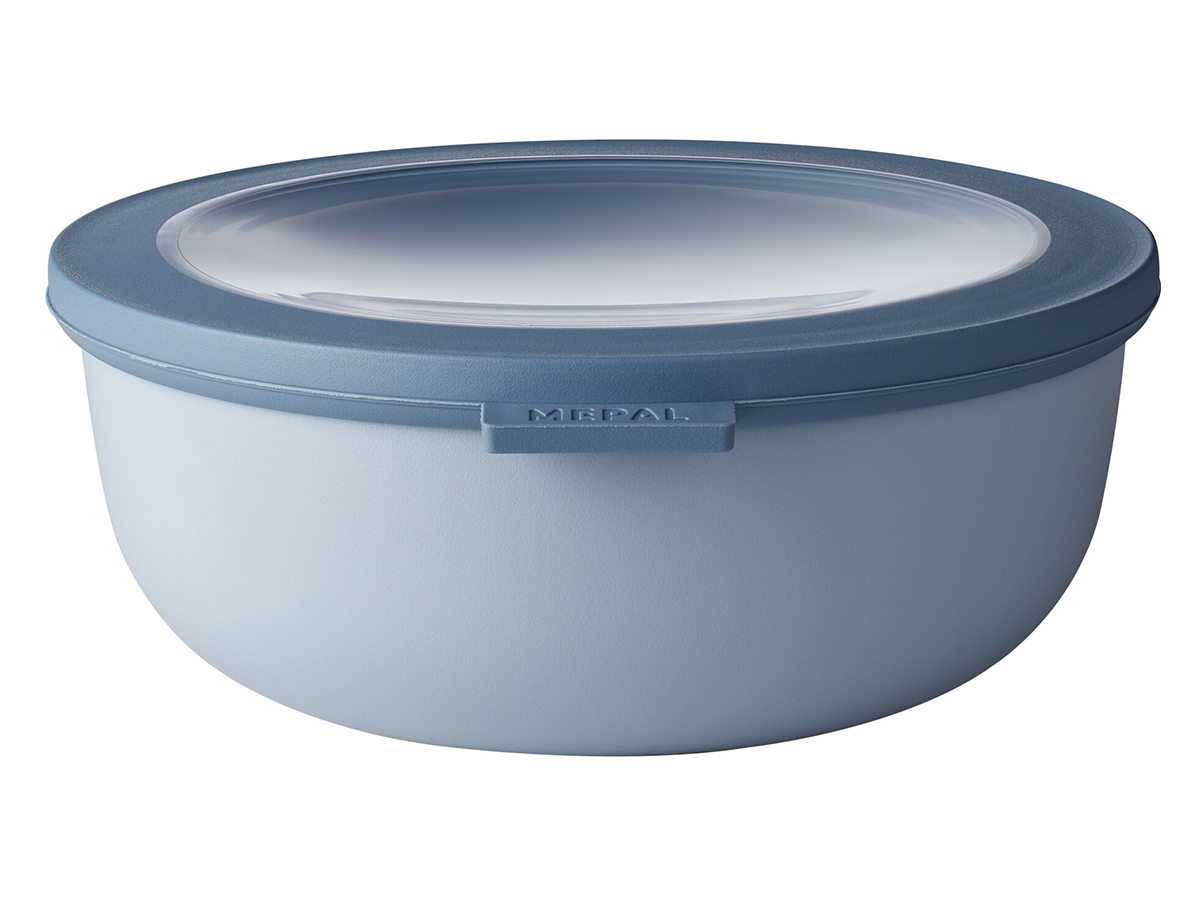 Mepal Cirqula 1250 ml ronde vershouddoos - Light Blue