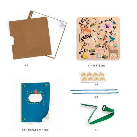 Djeco DIY: Pflanzenpresse & Herbarium
