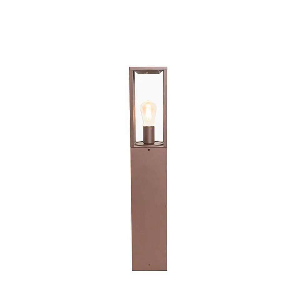 Qazqa staande buitenlampen charlois bronskleurig e27