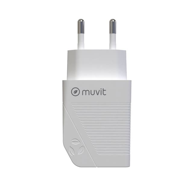 Muvit 2 x USB Lader Miljøvenlig