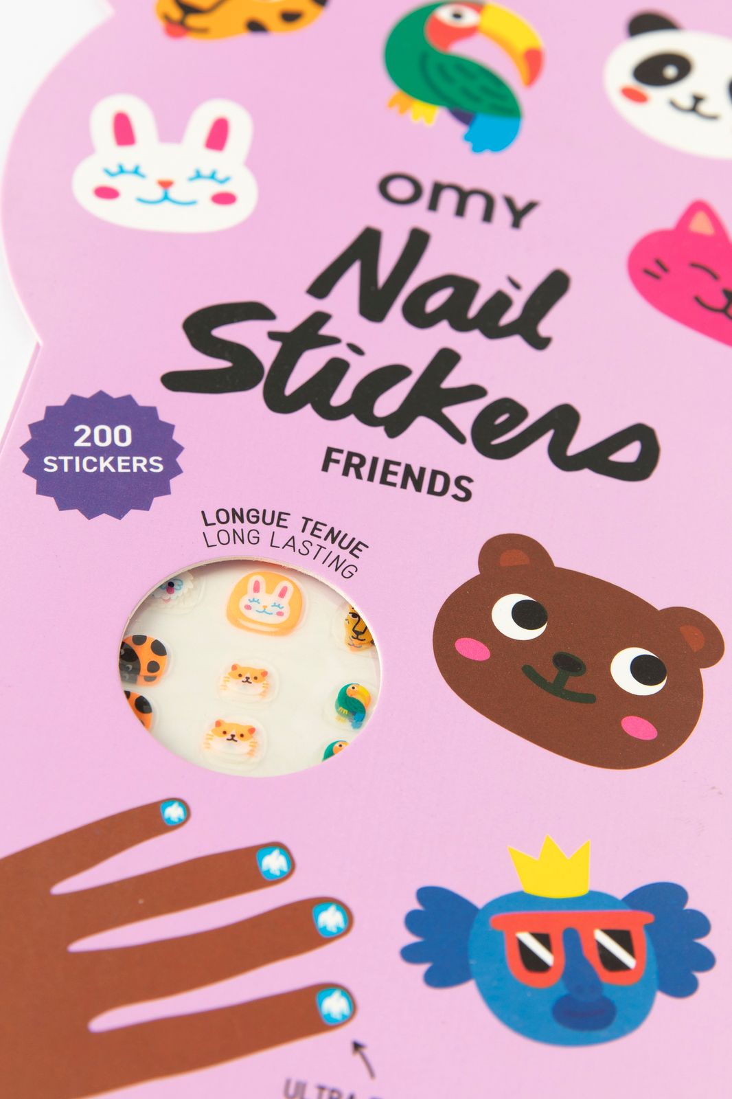 OMY nagelstickers dierenvriendjes