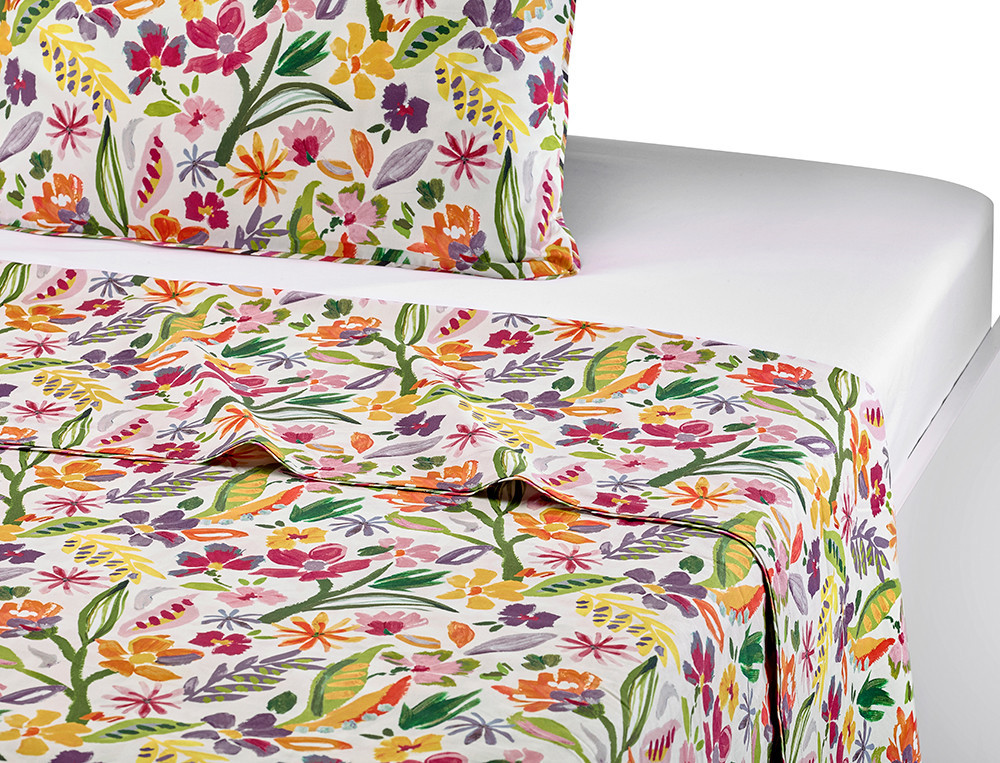 Linge de lit-Jardin d'artiste