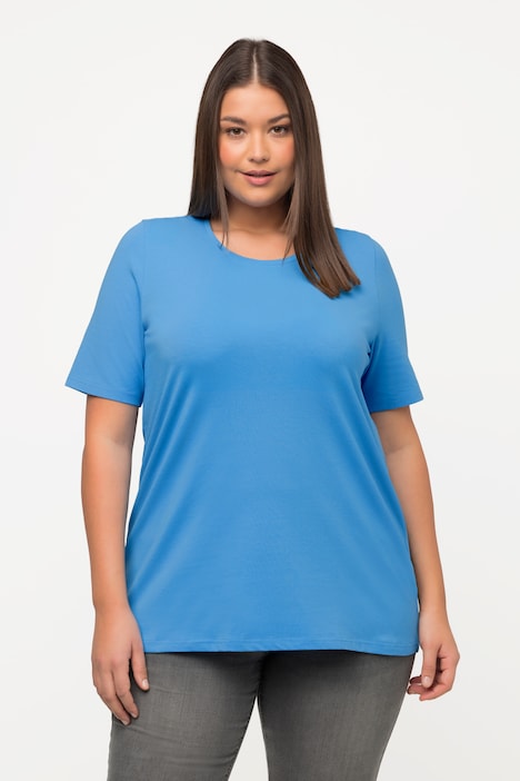 T-Shirt, A-Linie, Rundhalsausschnitt, Halbarm