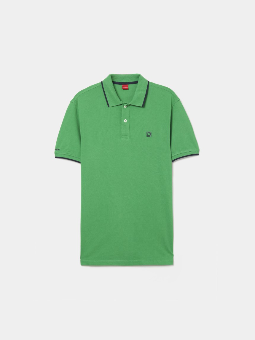 Polo piqué em algodão